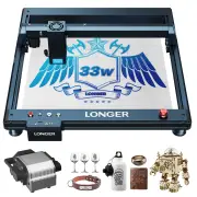 [EU/US Direct] Longer Laser B1 30W Laser Engraver Cutter, 6-core Laser Head, 33-36W Power Output, 450 x 440mm Engraving