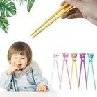Cartoon Bear Learning Chopsticks Silicone Beginner Chopstick