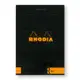 法國RHODIA Le R 上掀式騎馬釘橫線筆記本/ A7/ Black/ Lined