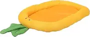 POPETPOP Pet Mat Dog Bed Pet Nest Mat Dog Tent Bed Animal Sleeping Pad Cat Sleeping Pad Orange Cloth