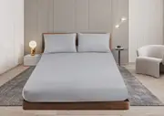 Shangri-La Linen Cashmere Touch Flannelette Fitted Sheet Combo Set