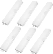 Ipetboom 6Pcs Portable Toothbrush Case Travel Toothbrush Storage Box Compact and Lightweight Design Made of Durable Material for Travel Camping and Home Use