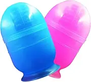 Hair Dye Mixing Bowl 2pcs Set Hair Coloring Cup for Salon Home Use Reusable Easy to Clean Plastic Bowl