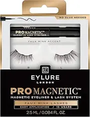 Eylure promagnetic lash kit, magnetic eyeliner & lash system, accent, 2.5ml