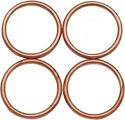 4PCS Exhaust Pipe Gasket For VT1100C Shadow 1990-1996 Spirit 1997-2007 VT1100T ACE Tourer 1998-2001