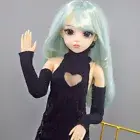 Fashion Hair Clothes 1/3 Ball Jointed BJD Doll DIY Full Outfits Gifts Assembled