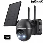 Wireless WIFI Outdoor Home CCTV Security Camera Battery Solar Powered + 32G Card