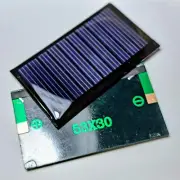 5V 30mA 53X30mm Micro Mini Small Power Solar Cells Panel For DIY Toy