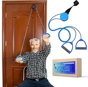 Upgrade Shoulder Trainer Pulley, Shoulder Physiotherapy Pulley for Rehabilitation/Shoulder Trainer, Shoulder Rope Pulley for Training for Shoulder Mobility, Door Hanging Fitness Gymnastics Rope