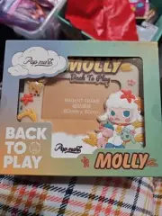 Pop Mart Molly Magent Picture Frame Back To Play