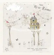 Happy New Home.... new home, new adventures, new memories - Card 15.5x15.5cm