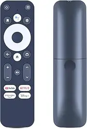 New R-C-OHS-C008 Replacement Voice Remote Control for MECOOL KM7 Plus Smart TV Box，Android TV Box 11.0, Support 2.4G/5.0G/BT 5.0/AV1 Google TV Remote Streaming Media Player