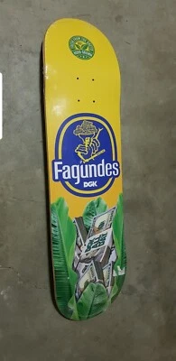 New collectable series DGK Ghetto Market Dwayne Fagundes skateboard deck 8.25"
