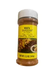 Mike's Seasoning All Purpose Tangy Salt Free Healthy Recipe Rub BBQ No MSG 5.2