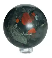 Bloodstone Sphere - Stand Included - A