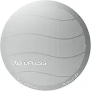 Stainless Steel Reusable Filter - Metal Coffee Filter for AeroPress Original & AeroPress Go Coffee Makers, 1 Pack, 1 Filter, Gray