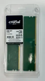 Crucial RAM 8GB Kit (2x4GB) DDR4 2666 MHz CL19 Desktop Memory CT2K4G4DFS6266 NEW