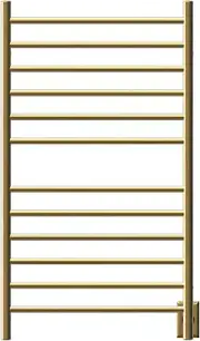 Amba Radiant RWHL-SSB Hardwired Large Straight Towel Warmer - Satin Brass Finish