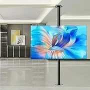 Electric TV Mount, 360 Degree Rotating Frame Floor Stand, TV Cabinet Rotating Base, Fits 37-75inch LED Screen Display(Lifting 850-1095mm)