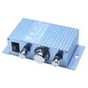Dual Channel Mini Amplifier, Hi-Fi Stereo Reciever for Cars Motorcycles Compu...