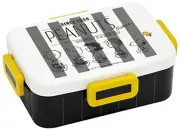 Skater 4 -point lock lunch box 650ml Snoopy monochrome PEANUTS Made in Japan