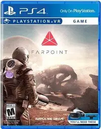 在飛比找露天拍賣優惠-PS4 VR游戲 二手 FarPoint VR 遠點 VR中