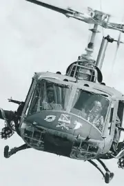 Vietnam War Photos -- UH-1 Huey Gunship