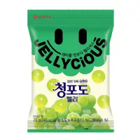 在飛比找momo購物網優惠-【Lotte 樂天】韓國樂天青葡萄QQ糖(72g)