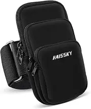 Running Phone Holder Arm - Outdoor Cell Phone Armband | Running Cell Phone Armband, Sports Phone and Key Holder with Adjustable Strap
