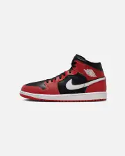 Jordan Air Jordan 1 Mid "Black/gym Red" Black/red - Size 8