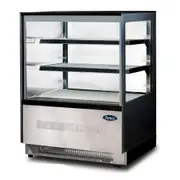 Atosa Free-Standing Square Cake Showcase - 1500mm