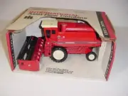 Vintage 1/32 International Axial Flow Combine (1978) by ERTL W/Nice Red Box!