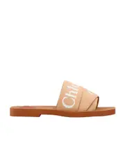 Chloé Woody Flat Mules 37 Brown