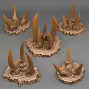 Desert Orc Stones-3D Printed Resin RPG/Dungeons & Dragons Tabletop Terrain
