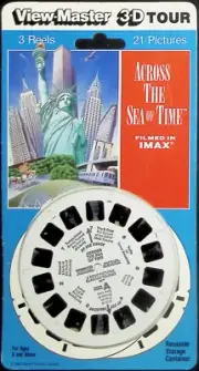 Across The Sea Of Time IMAX Movie 3d View-Master 3 Reel Packet SEALED