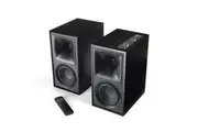2x Klipsch The Fives Powered Monitor Bookshelf Speaker Wireless Bluetooth MAT BK
