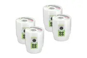 48pc Lemon & Lime Reusable Meal Prepping Food Storage Container Round Box 300ml