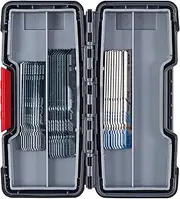 Bosch Professional 30-Piece Jigsaw Blade Set Basic for Wood and Metal (for Wood and Metal, Accessories Jigsaw)