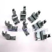 8 Size Left Compensating Presser Foot Set For Sewing Knit & Thin Materials