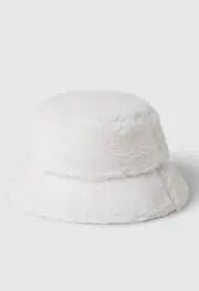 Gap Kids Sherpa Bucket Hat-Off White-Size: L/XL (521598) NIP & TAGS