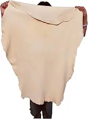 SHEEPSKIN ELITE Chamois Car Drying Towel XL Mega Size (5.7-6.2 sq ft) Chamois Cloth for Car Wash Towels Drying Real Leather Absorbent Fast Drying Natural Chamois Car Wash Cloth (5.7-6.2 sq ft)