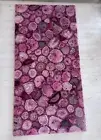 Pink Agate Patio Table Top , Pink Agate Coffee Table , Epoxy Lawn Table 30 x 48"