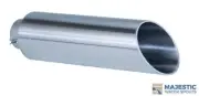 Beretta 2" Small Round Water Fountain or Pool/Spa Spout in Stainless Steel