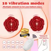 Vibrating Nipple Clip Nipple Vibrator Clitoris Stimulator Sex Toys for Women AU
