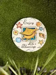 Live Life with Joy Lawn and garden Stepping Stone