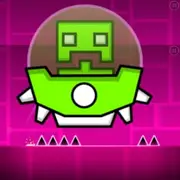 Dashing Geometry Jump Runner Challenge