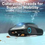 150㎡ Pool Vacuum Cleaner Robot Wall and Waterline Cleaning for Inground Pools