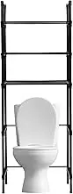Above Toilet Stand,Over The Toilet Storage,Over Toilet Storage Rack,Over The Toilet Space Saver,3 Tier Over The Toilet Storage Shelf for Home Bathroom Paper Towel (Black)