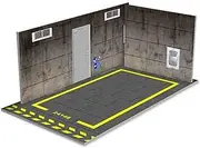 Model Parking Model Scene 1/24 Scale Diorama Car Garage Model Car Parking Lot Background Display Scene Model Toy for Diorama Parking Lot Display(5)