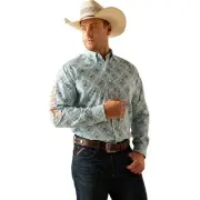 Ariat Men's Team Emmett Classic Fit Button Down Shirt -50533